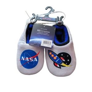 Toddler NASA Slippers NEW Size 7-8